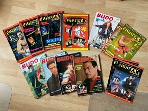 Časopisy Budo Journal a Fighter’s magazin.
