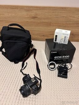 Canon eos r100 ako nový
