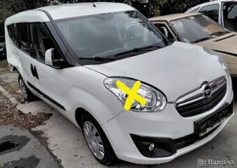 OPEL COMBO 1.6 CDTI 2016 predám KAPOTA, NÁrazniķ predný
