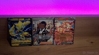 3 zberateľské pokémon karty dokopi v hodnoťe 59€