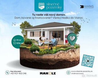 MARKS™ | 4-izbový bungalov v novej štvrti Rimavskej Soboty