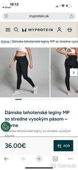 Tehotenské nohavice my protein