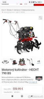 Rotavátor hecht 790bs