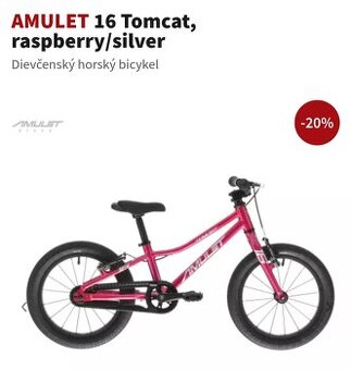 Detský bicykel 16 Amulet