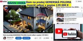 Dom Gemerská Poloma 8 izieb 2kuchyne 2kúpelne, pozemok 1037m