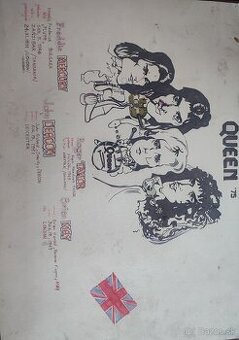 VÝKRESY - QUEEN a MADONNA