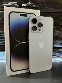 iPhone 14 Pro Max 128 GB – biely, krásny stav
