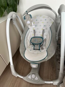 Hojdacka pre babatka - Ingenuity convertme swing usb