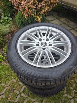 Zimné pneumatiky na diskoch 225/55 r17 - 1