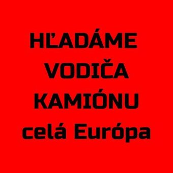 Vodič kamiónu (CE)