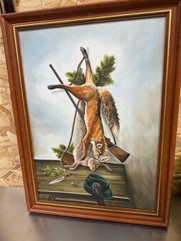 Trofej,parohy,parozie,obraz