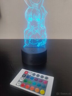 Anime LED lampa