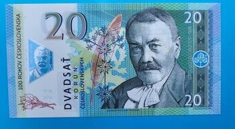 20 Kčs HVIEZDOSLAV