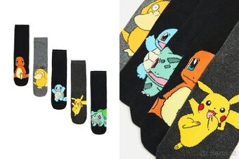 Ponožky Pokémon, The Simpsons, South Park, Rick and Morty