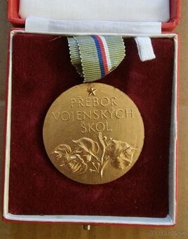 PŘEBOR VOJENSKÝCH ŠKOL - sportovní medaila..
