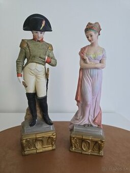 Figúrky Napoleona I. a Joséphine de Beauharnais