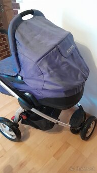Kombinovaný kočík +stolička +oblečenie