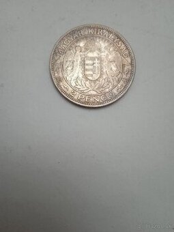 2 pengo 1929 - striebro