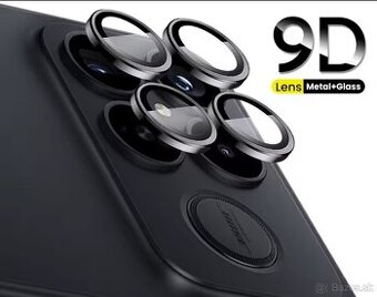 Predám 4ks kovový krúžok + sklo na fotoaparát Poco F8 Ultra