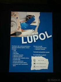 Voda plyn kúrenie kanalizácia - Firma Lupol