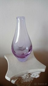 Hutné sklo váza, popolník - 1