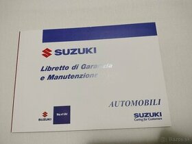 Suzuki servisná knižka