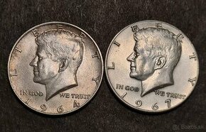Half Dollar 1964, 1967, Kenedy