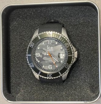 hodinky ice watch Steel black army XL (akcia)