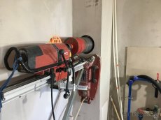 JADROVÉ VRTANIE otvorov, dier diamantovou technikou Hilti
