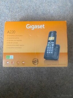 Gigaset A220 – nový, kompletný balenie