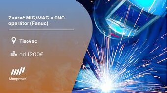 CNC operátor/ zvárač MIG