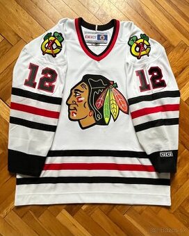 Hokejový NHL dres Chicago Blackhawks Peter Bondra #12