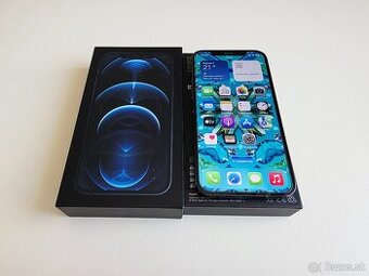 APPLE IPHONE 12 PRO 128GB PACIFIC BLUE,BATERKA 100%