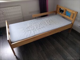 Detská posteľ 70 x 160 s matracom