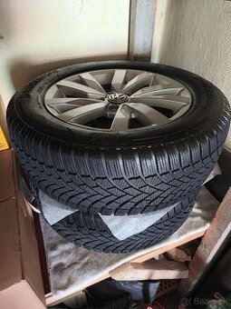 Original alu disky Volkswagen B8 Aragon 5x112 r16 ET41