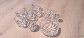 Krystal pohare miska vazicka