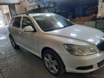 Rozpredam Skoda Octavia 2 Facelift 1,6tdi 77kw farba biela.