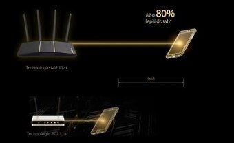 Router Asus RT-AX57, AX3000 (90IG06Z0-MO3C00) čierny