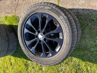 ALU DISKY 6,5Jx17H2 ET38 + Letné pneu 225/55 r17 DOT23