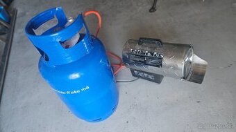 Plynový ohrievač +plynová fľaša 10 kg