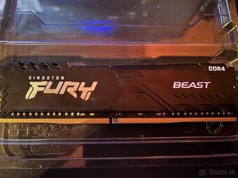 RAM Kingston FURY 32 GB DDR4 3200 MHz CL16 Beast Black