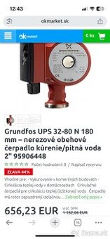 Obehové čerpadlo Grundfos