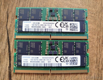 SODIMM DDR5 32GB /2x 16GB/ 4800 Samsung