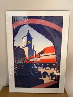 Risoto design print - Stara radnica Bratislava