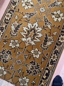 Vlnený plyšový koberec - behúň (nepoužívaný)