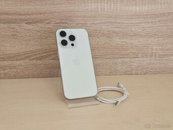 iPhone 16 Pro 256GB White Titanium | ZÁRUKA 24M