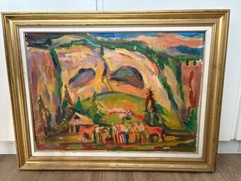 Obraz - olejomaľb – V Demänovskej