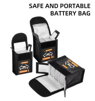 Ohňovzdorné puzdro na batérie pre DJI Mini 5/4/3, nove