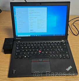 Predám Lenovo ThinkPad X250 s LTE modemom a dokovacou stan.