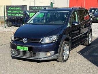 ► VW TOURAN CROSS 1,4 TSI - 103 kW, PARK. SENZORY ◄